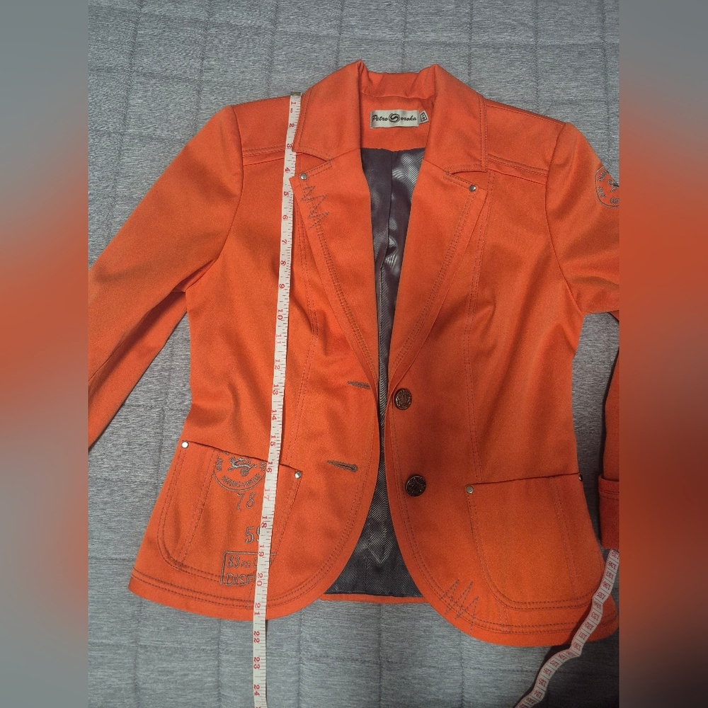 Designer Blazer with Embroidered Details - Picture 11 of 16